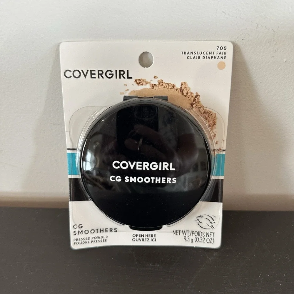 Covergirl CG Smoothers Pressed Powder  #705 Translucent Fair New Discontinued